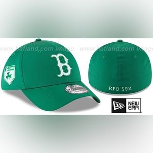 Unisex! MLB Boston Red Sox On Field 2018 ST PATRICKS DAY FLEX Hat by New Era